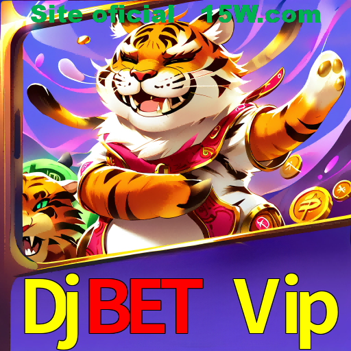 Imagem promocional da Djbet Vip mostrando a plataforma e suas vantagens